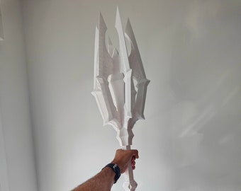 Sauron's Mace The Lord of the Rings Cosplay 3D Print Life Size / Sauron Mace Hammer Cosplay 1:1 LOTR 3D Printed No STL