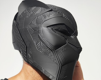 3d printed Black Panther Infinity War helmet