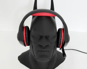 Support Casque En Forme De Buste - Idéal Pour Exposé Vos Casques Audio Et BD - Noir