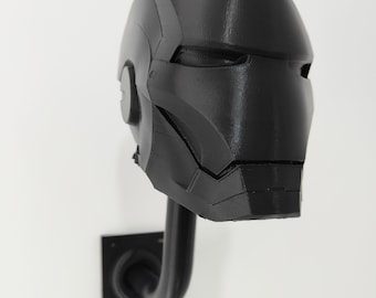 3D Printed Ironman Mk II Motorcycle Helmet Mount Marvel Avengers Iron Man Tony Stark Helmet Motorcycle Bike Scooter Mask