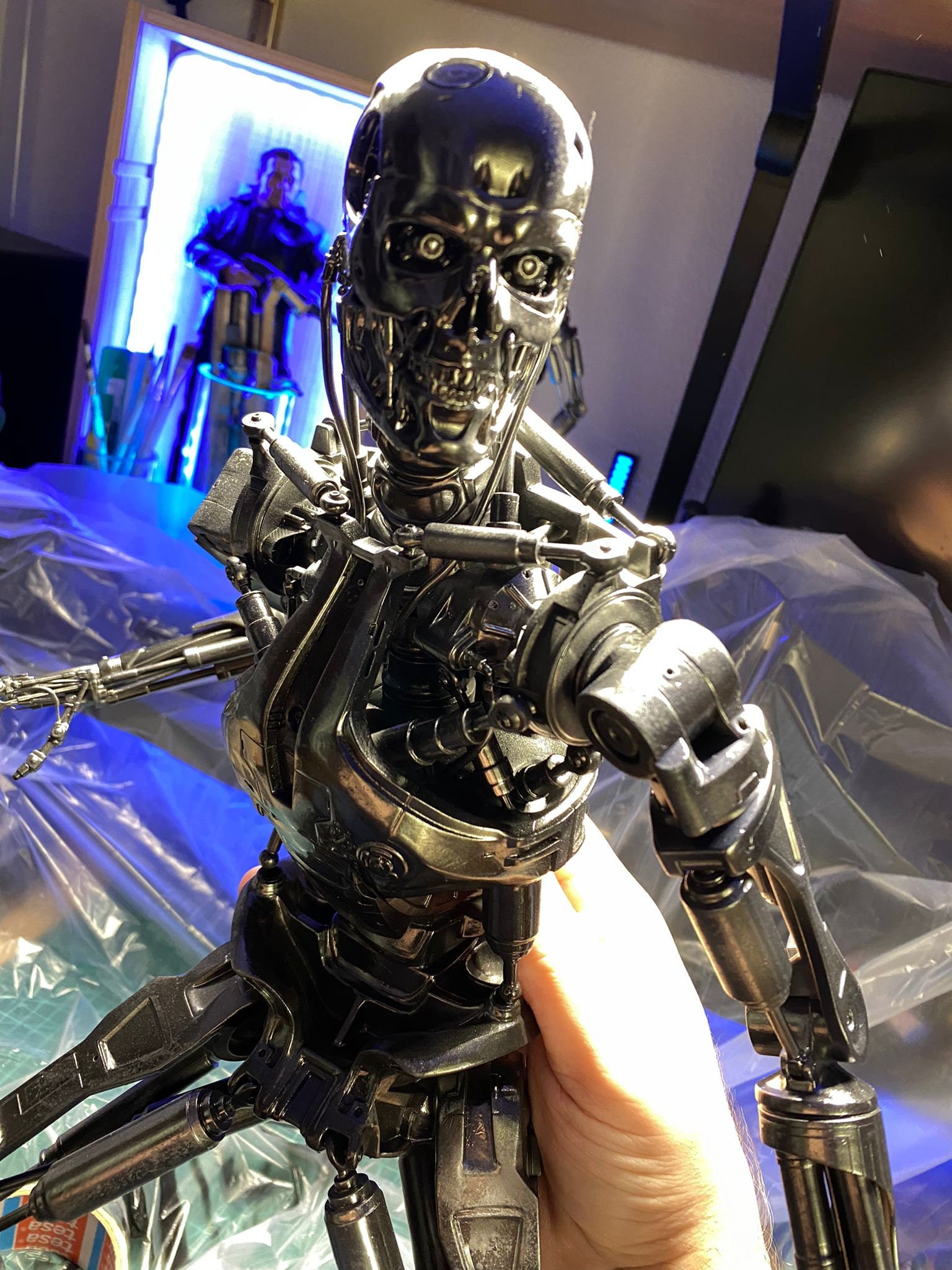 Terminator T800 Figure 1:4 Scale (57cm/22.4 Inch) Printed in Terminator T800 Figure 1:4 Scale (57cm/22.4 Inch) Printed in