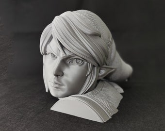 Link Zelda 3D Printed Headset Stand, Decoration, Office, Home, Desk Headset Stand