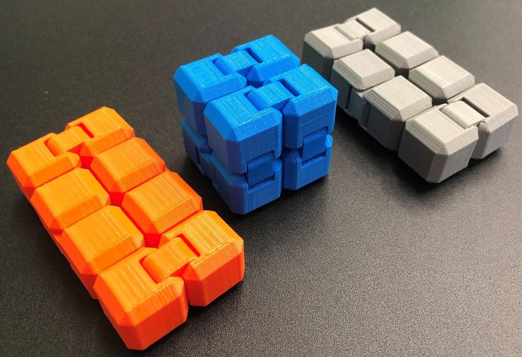Fidget Cube Infinity Cube Stress Reliever Sensory Toy Etsy