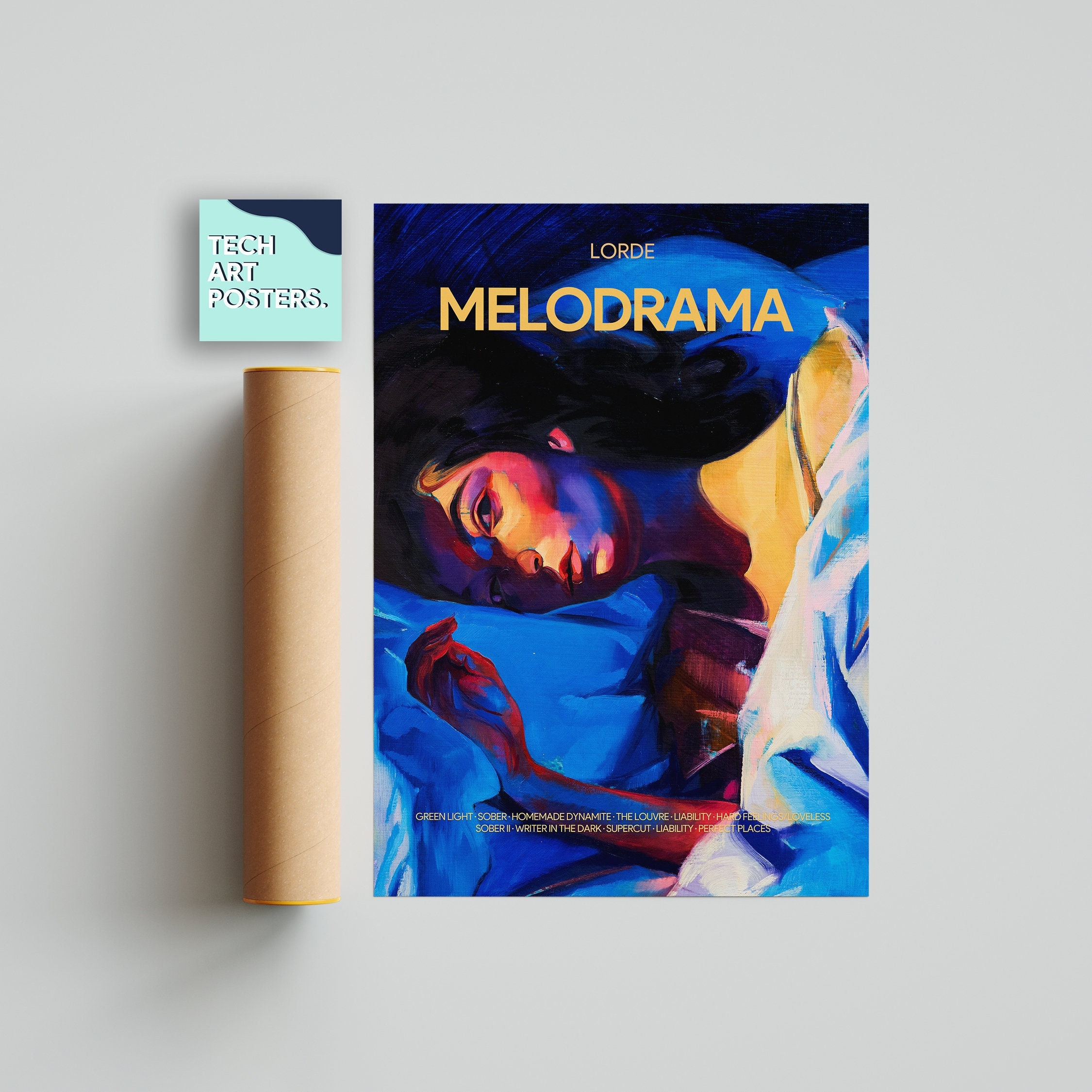 Lorde Melodrama Album Cover Poster Poster Print Wall Art - Etsy