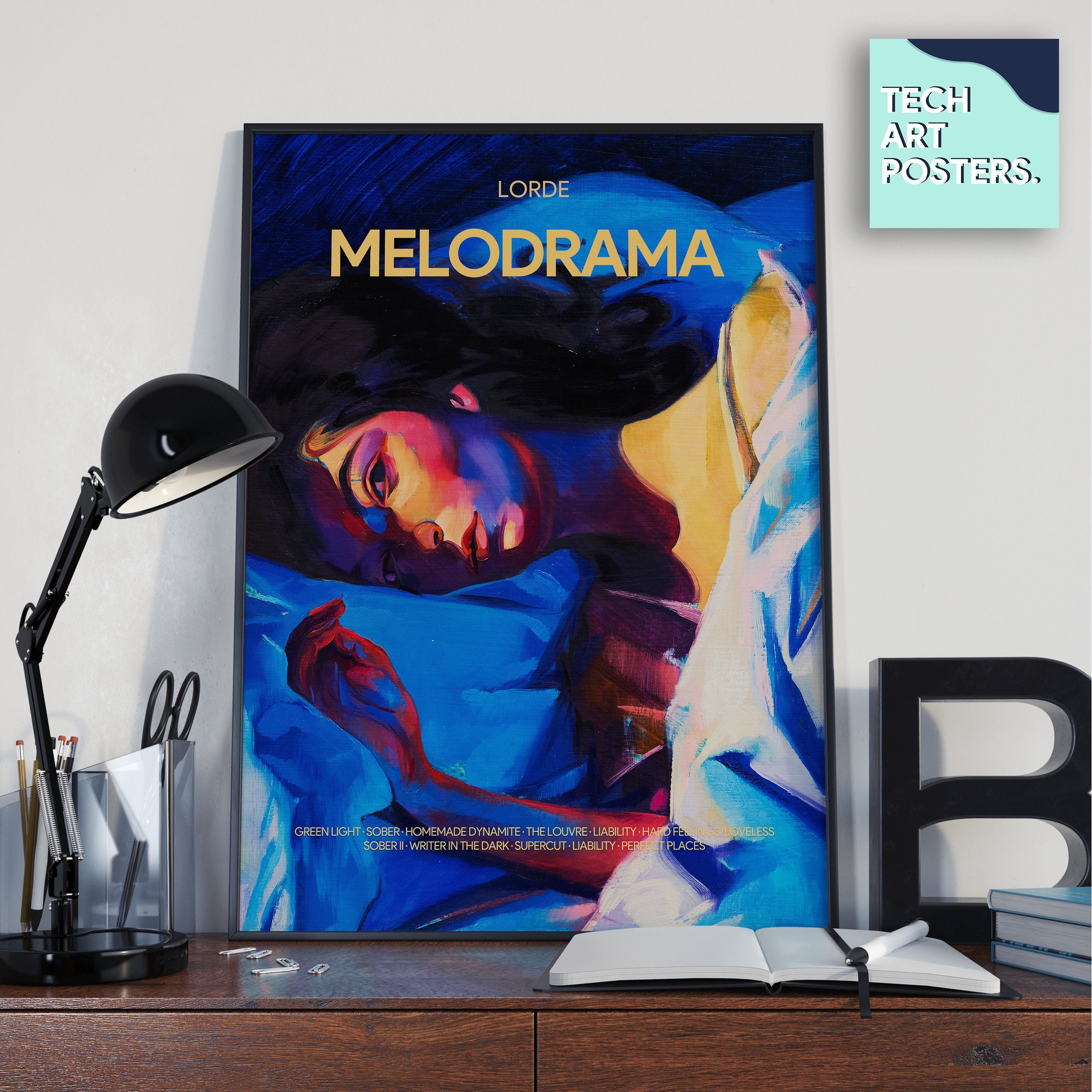 Lorde Melodrama Album Cover Poster Poster Print Wall Art - Etsy