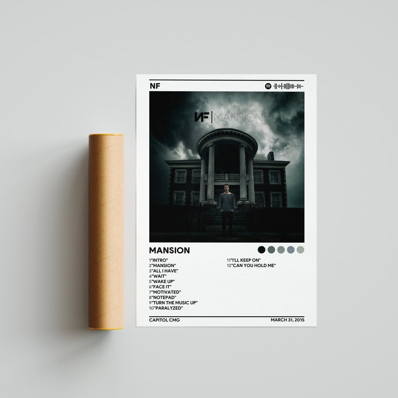 NF Mansion Album Cover Poster NF Poster Print Poster - Etsy Ireland