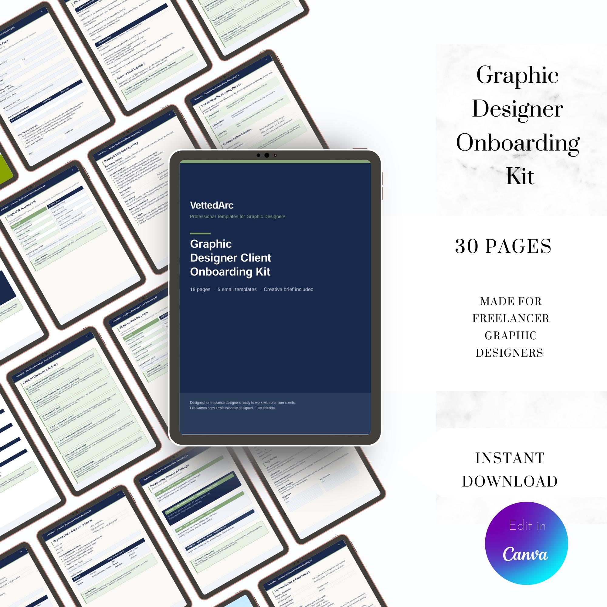 Designer Business Starter Kit: Client Onboarding Templates | Portfolio ...