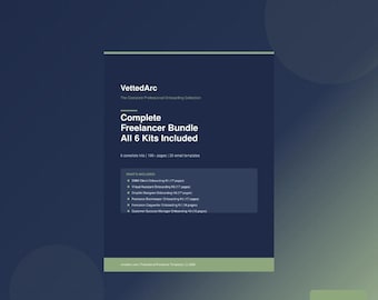 Complete Freelancer Onboarding Bundle | Client Kits for SMM, VA, Designer, Bookkeeper, Copywriter (PDF)