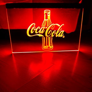 Coca Cola  LED Neon Red Sign Size 8x12