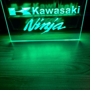 オーダー　ネオンサイン Kawasaki ロゴデザイン バイクネオンライト Kawasaki neon sign - Etsy 日本