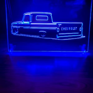 Chevrolet Low Truck LED Neon Sign Size 12x16