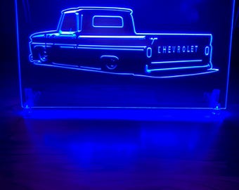 Chevrolet Low Truck LED Neon Sign Size 12x16