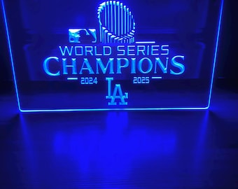 Los Angeles Dodgers Neon Sign,la Neon Sign for Garage or Man Cave