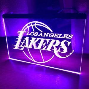 Lakers LED Neon Sign Size 8x12