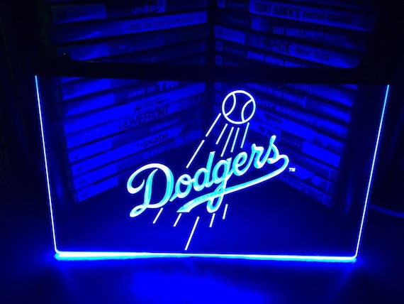 Dodgers neon light deals