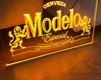 Modelo Especial LED Neon Sign Size 8x12