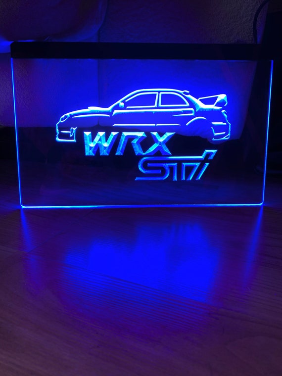 Subaru WRX STI LED Neon Sign Size 8x12 - Etsy