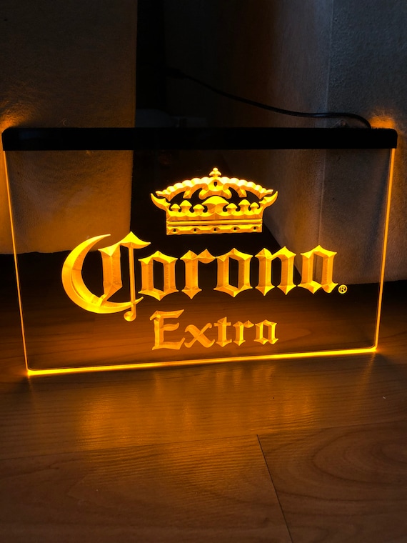 Corona Extra LED Neon Sign Size 8x12 - Etsy