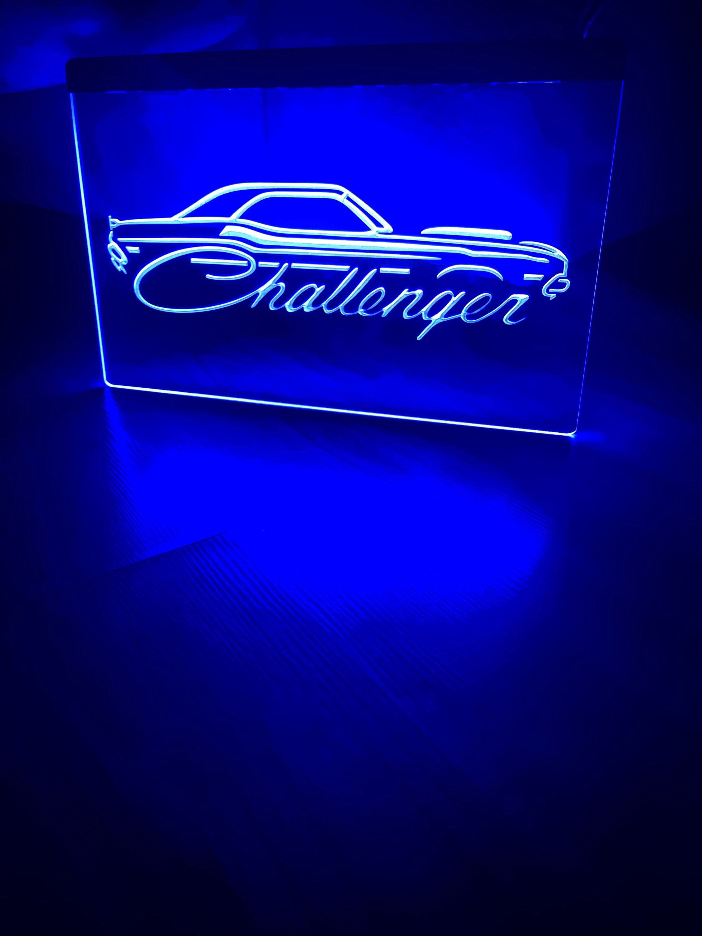 Dodge challenger 2024 neon lights