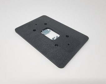 Ubiquiti Unifi G4 Pro Standard or PoE Video Doorbell 2 Gang Cover Face Plate for iKon Wedges