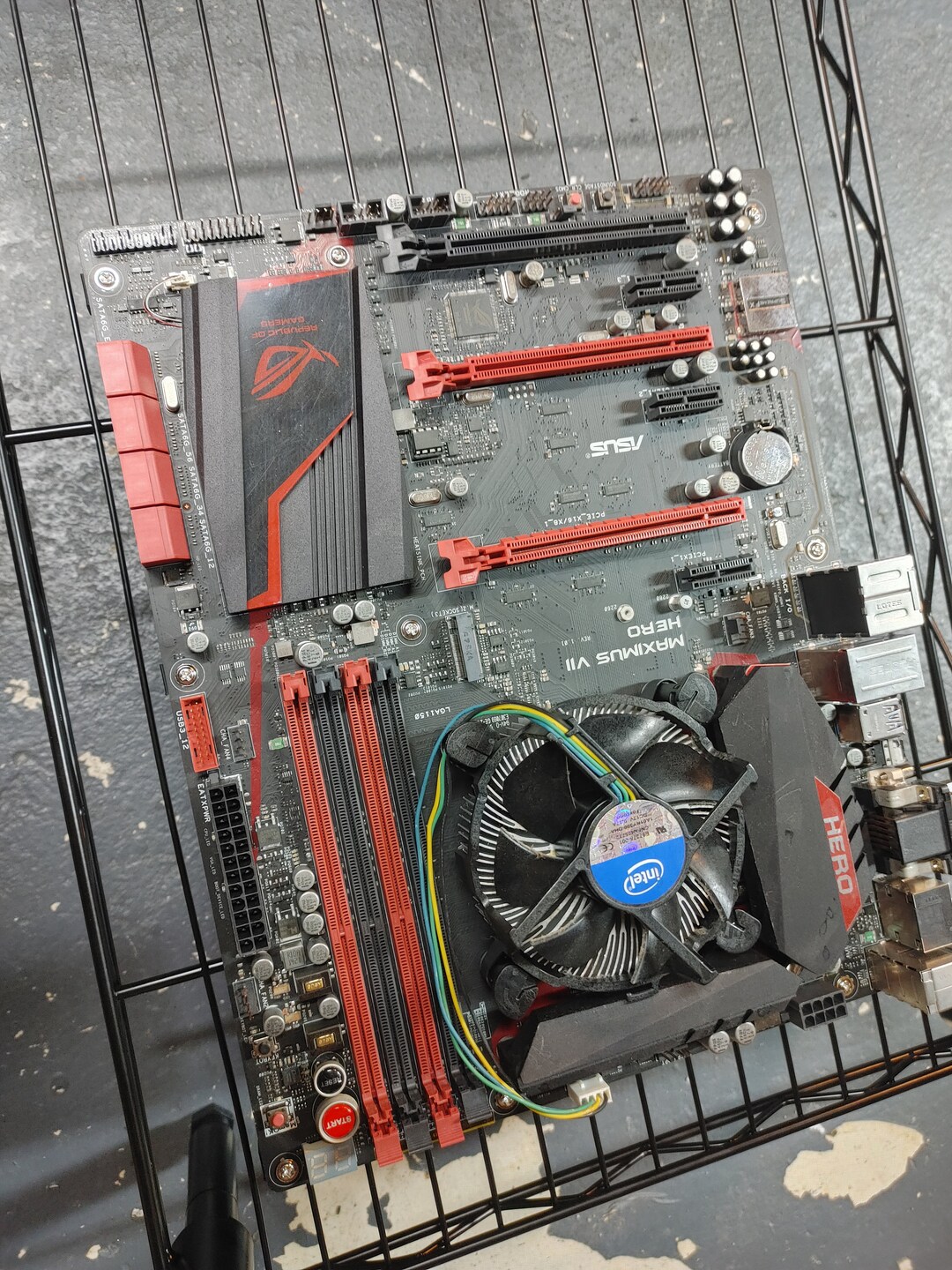 Motherboard Support Holder Mining Rig Crypto GPU Wire Shelf Shelves ...