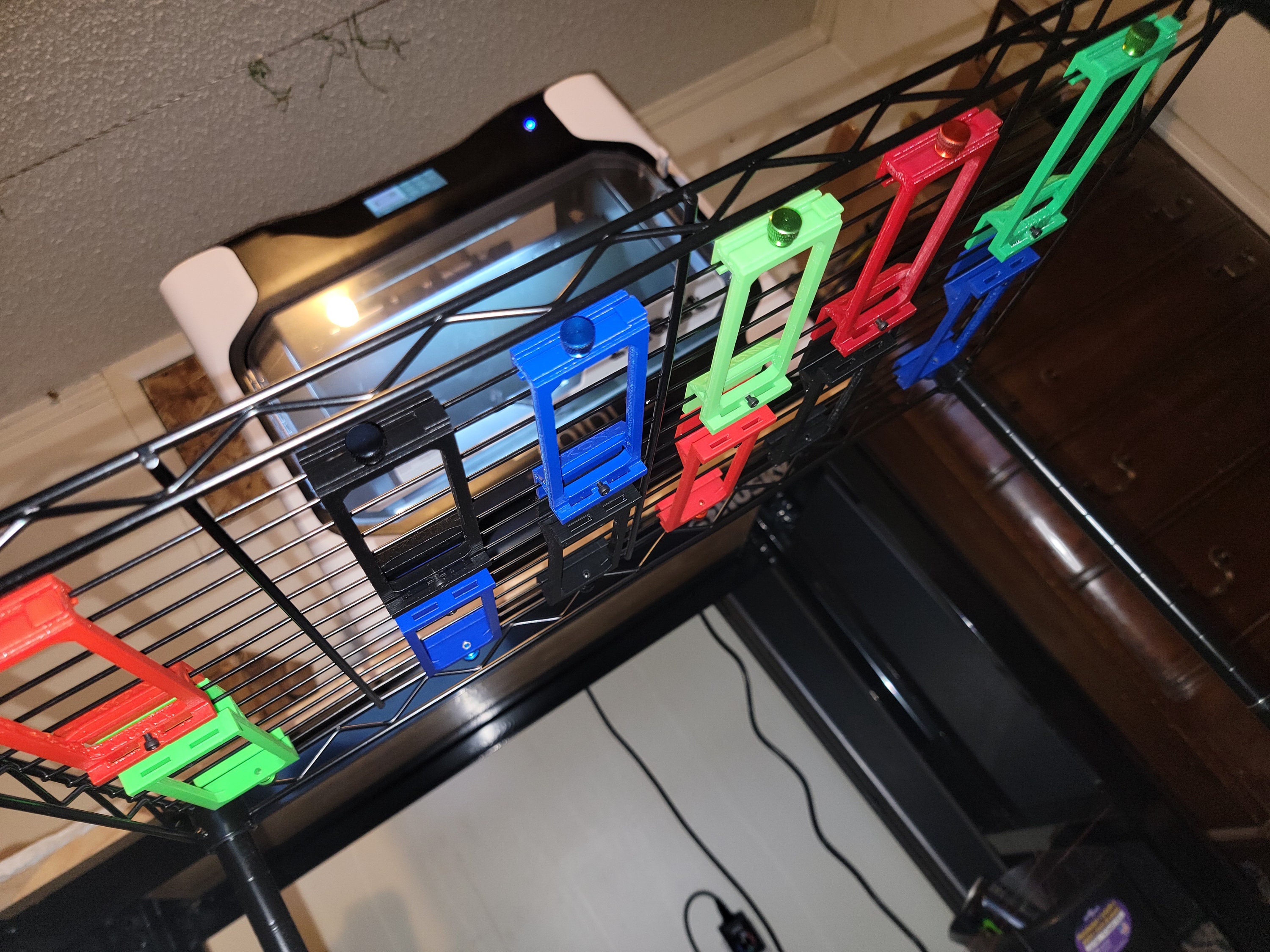 Professional PLA+ GPU Hanger Hangers Mining Rig Farm Wire Shelf Shelves ...