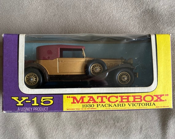 Vintage Matchbox Model Car (T) - Etsy