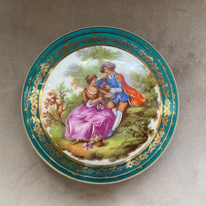 Limoges Trinket Box (J)