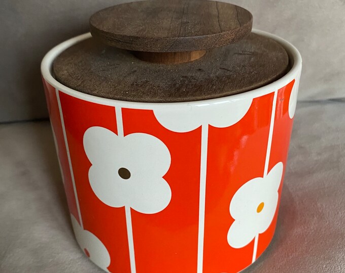 Orla Kiely Storage Jar J Etsy