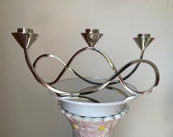 George Jensen Style Candelabra