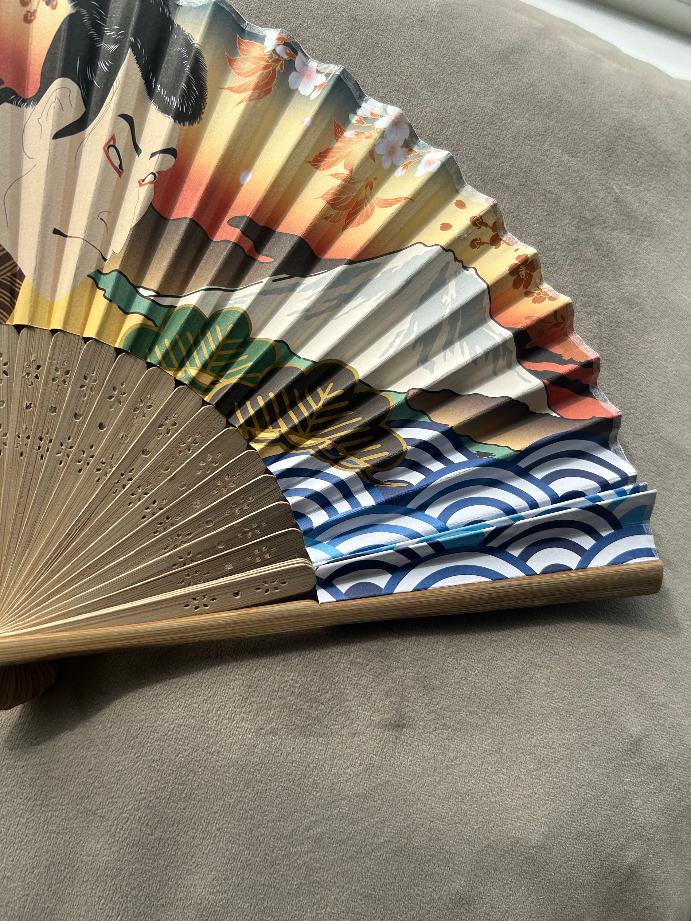 Buy Japanese Designer Fan Online in India - Etsy