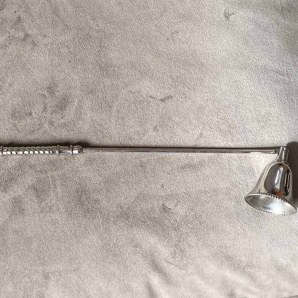 1960s Silver Tone Candle Snuffer (M)