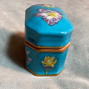 Hand Painted Trinket Box