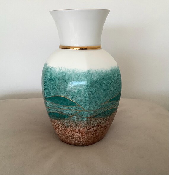 ロイヤルタラ手描き花瓶 - Etsy 日本