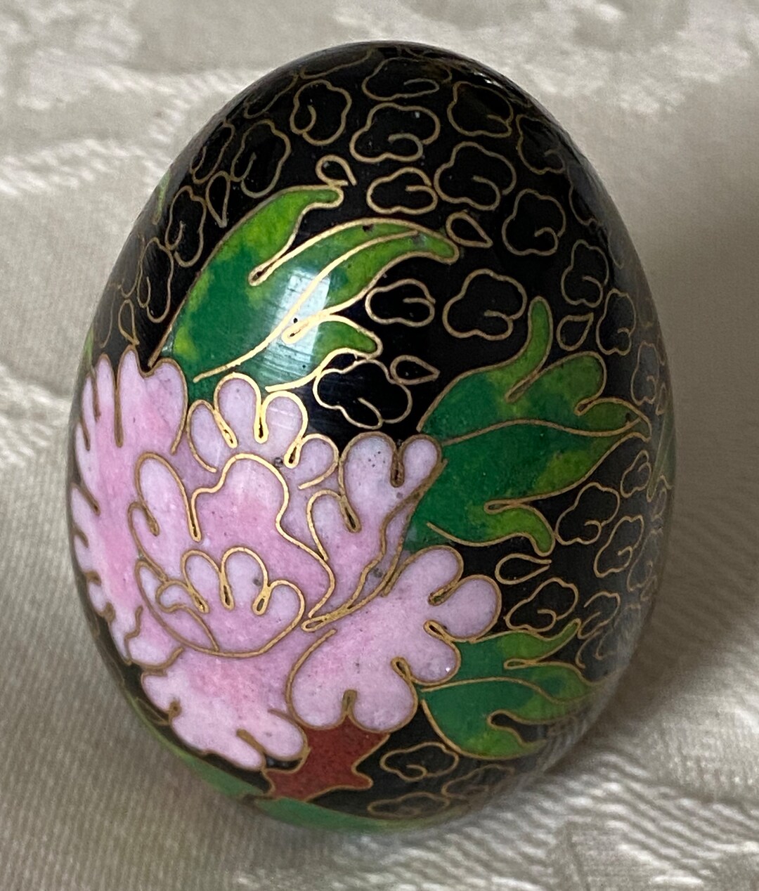 Ceramic Egg Shaped Ornament Etsy