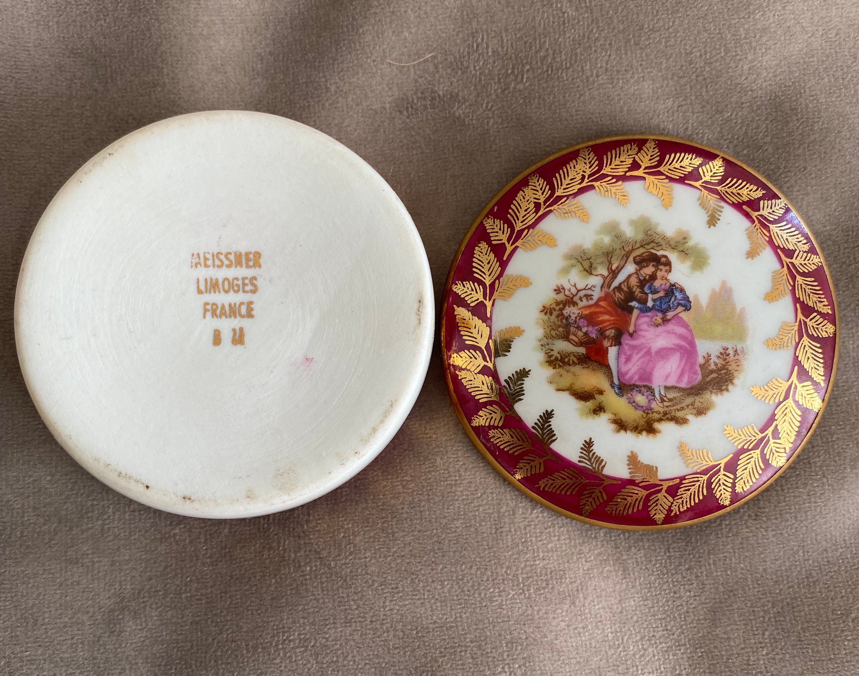 Limoges Trinket Box - Etsy