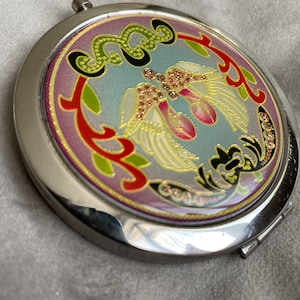 Colourful Thai double compact mirror. (JD)