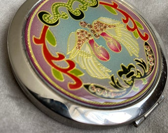 Colourful Thai double compact mirror. (JD)