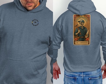 Arbeiten hart oder kaum arbeiten Shirt | Kaufmann Tarot Karte Graphik Bekleidung