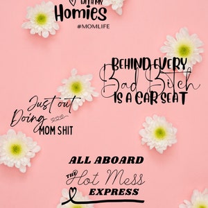 Mom Life Bundle SVG - Digital Download Only