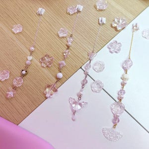 Gaming PC Charms Clear White PC Build Customize your pc Cute Beaded Charms Trinkets for your PC Decorate your Gaming Setup game Accessories