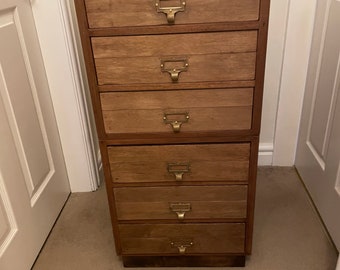 1950,s Ex MOD File drawers