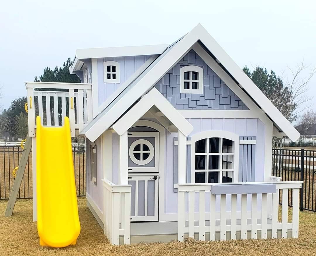 Sweetheart Playhouse Xl With Swingset Etsy