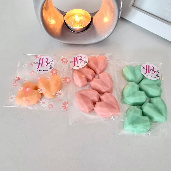 Geo Heart Wax Melts, Valentines, Birthday, Mother’s Day, Easter, Wedding, Friendship, Anniversary, House Warming Gifts