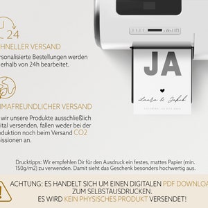 Geldgeschenk Hochzeit Hochzeitsauto Personalisiert DIY Geldgeschenkidee basteln Hochzeitsgeschenke Geld Digitaler PDF Download Bild 3