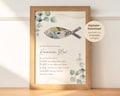 Personalized money gift for First Communion | DIY printable gift | Creative gift for girls and boys | Personalized gift A4