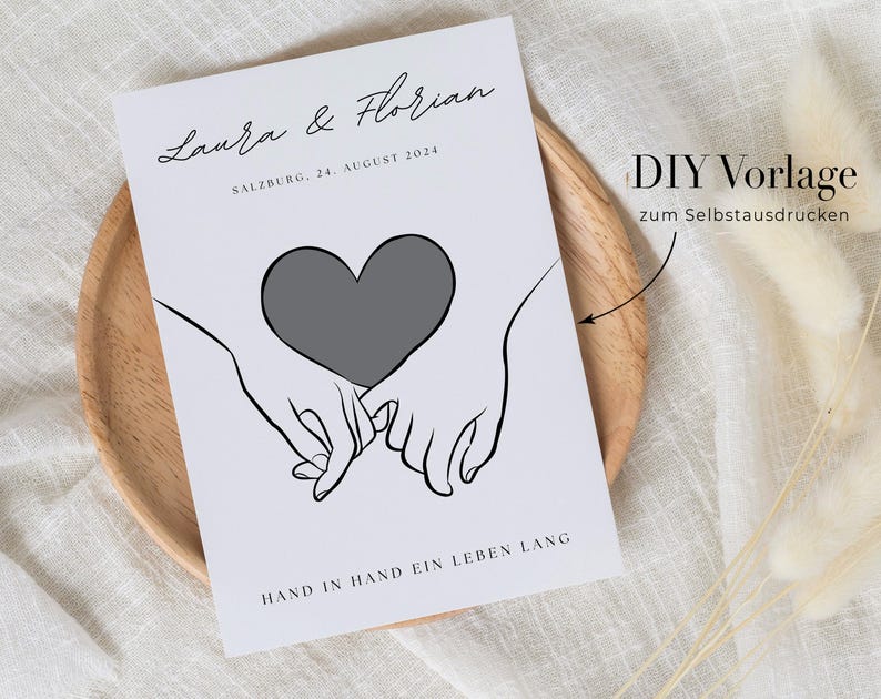 Geldgeschenk Hochzeit | | Hochzeitsposter | Personalisiert | Geschenk für das Brautpaar | Hochzeitsgeschenke Geld |  | Last minute Geschenk