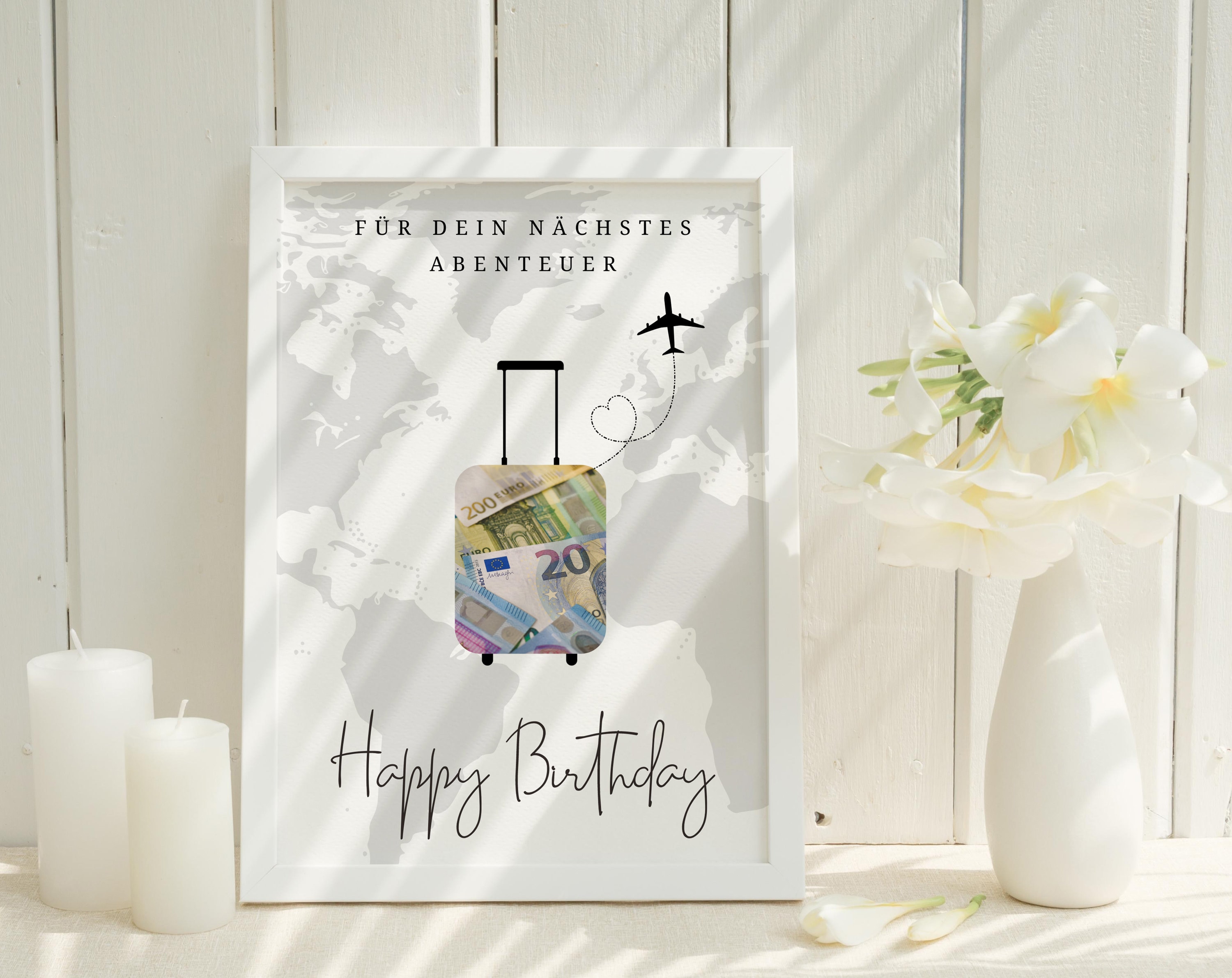 Geldgeschenk Geburtstag Geschenk Geburtstag Reise Happy Etsy Österreich