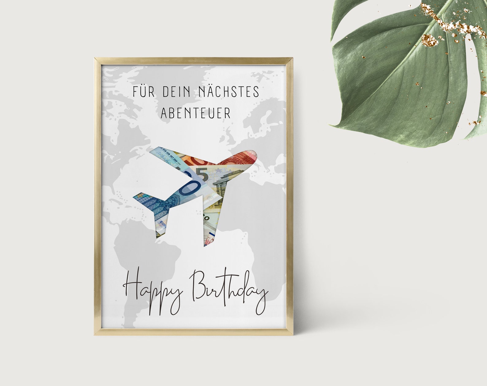 Geldgeschenk Geburtstag Geschenk Geburtstag Reise Happy Etsy Österreich
