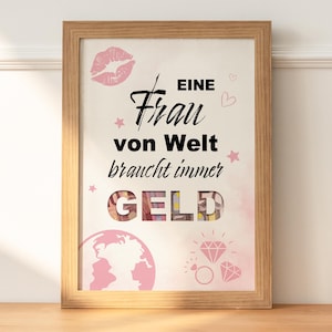 Regalo de dinero para un cumpleaños | Regala dinero de forma creativa | regalo de dinero original | Regalo de dinero único para esposa, mejor amiga, mamá.
